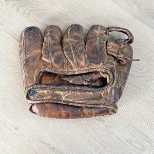 Vintage 1950s Montgomery Wards Stan Musial Pro Model 60-4236 Baseball Glove